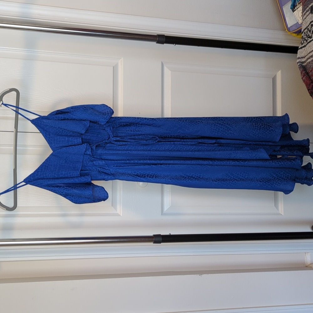 XS beautiful blue JLO dress